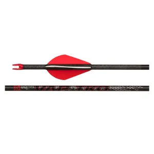 VICTORY ARCHERY VAP TKO Sport 13.1 GPI Fletched Arrows, 6-Pack (VAPTKAS-175FQ-6)