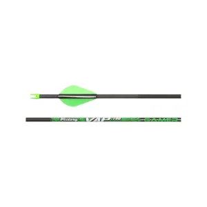 VICTORY ARCHERY VAP Gamer 400 Spine 7.2 GPI Fletched Arrows, 6-Pack (VAPG-400FB-6)