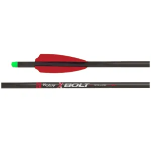 VICTORY ARCHERY XBolt Sport 20in 325 Grains Half Moon Nock Fletched Crossbow Bolt (XBOLTS-20FXG-6)