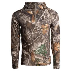 KINGS CAMO Men's XKG Elevation Realtree Edge 1/4 Zip Hoodie (XKG4215-RE)