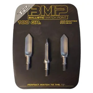 G5 OUTDOORS T2 BMP 100 Grain Practice Heads, 3-Pack (T2-743)