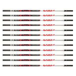 VICTORY ARCHERY VAP Target Sport 900 12-Pack Spine Shaft (VAPS-900TS-12)