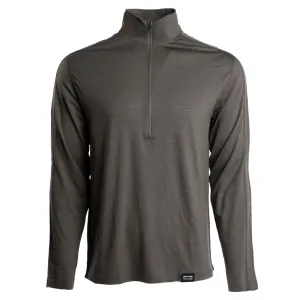 KINGS CAMO Men's XKG Foundation 150 Merino Olive 1/4 Zip Tee (XKG4117-OLV)