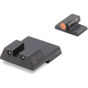 NIGHT FISION Orange Front Ring/Black Rear Rings Night Sight Set for HK VP9/VP9SK/P30/45C (HAK-126-003-OGZG)