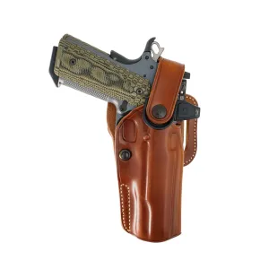 GALCO APO Strongside/Crossdraw Tan Right Hand Belt Holster For Glock 17 Gen 1-5 (APO224R)
