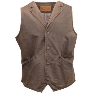 OUTBACK TRADING Arkansas Brown Vest (2835-BRN)