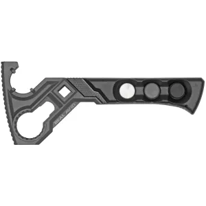 Real Avid Wrench, AR Armorer's Wrench, Stainless Steel, Interchangeable Brass, Rubber, Nylon Hammer Heads