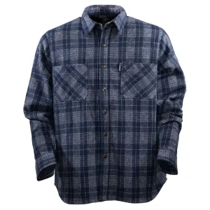 OUTBACK TRADING Men's Clyde Big Gray Fleece Shirt (42667-GRY)