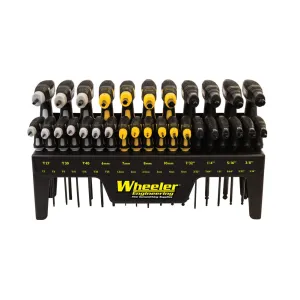 WHEELER 30 Piece SAE/Metric Hex and Torx P-Handle Set (1081957)