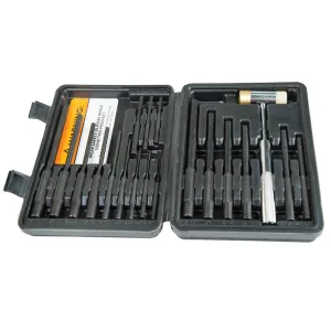 WHEELER Master Roll Pin Punch Set Gunsmithing Kit (110128)