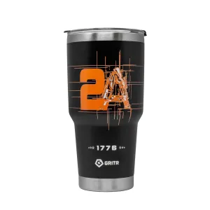 GRITR Stainless Steel Insulated Tumbler 30oz, 2A Style