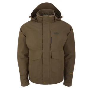 DRAKE Men's LST Hardline 3-in-1 Mud Brown Hunting Jacket (DW0146-MDB)