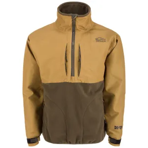 DRAKE Men's MST CommandXT Eqwader Half Zip Field Khaki Jacket (DW0131-FDK)