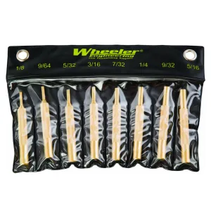 WHEELER 8-Piece Brass Punch Set (780194)
