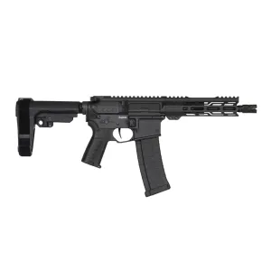 CMMG Banshee Mk4 4.6x30mm 8in 40rd Armor Black Semi-Auto Pistol (46A870D-AB)