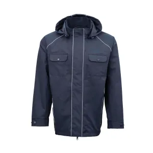 OUTBACK TRADING Men's Harlan Navy Rain Jacket (40317-NVY)