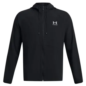 UNDER ARMOUR Men's Freedom Black/Castlerock Windbreaker Jacket (1382947-001)