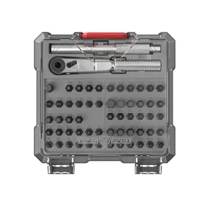 REAL AVID/REVO X3 Driver 57-Piece Gunsmithing Bit Set (AVX3GBS57)