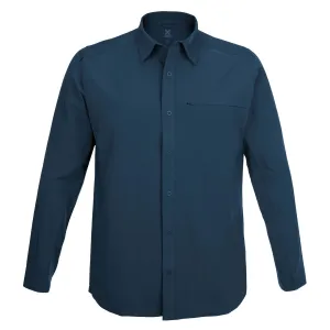 VERTX Men's Expedition Mainsail Blue LS Shirt (F1-VTX1534-MSB)