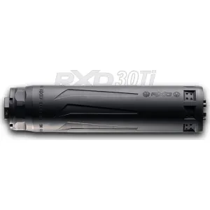 DEAD AIR RXD30Ti .30 Cal Silencer with DTB324 Direct Thread Brake 5/8-24 HUB Mount (RXD30TiBLK)