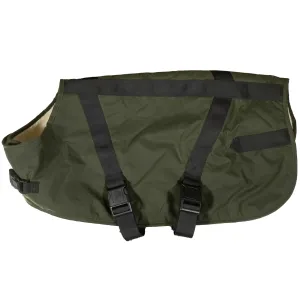 OUTBACK TRADING Clancy Oilskin Brewster Green Canine Coat (2892-BRG)