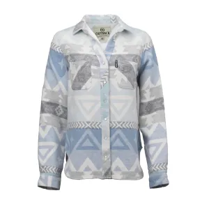OUTBACK TRADING Women's Camile Sky Blue Long Sleeve Shirt (40257-SKB)