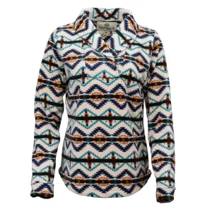 OUTBACK TRADING Women's Janet Turquoise Pullover (40195-TUR)