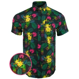 RETRO RIFLE Men's Tropics Yellow XX-Large SS Shirt (TROPICSYELLOW-XXL)