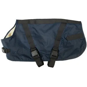 OUTBACK TRADING Clancy Oilskin Navy Canine Coat (2892-NVY)