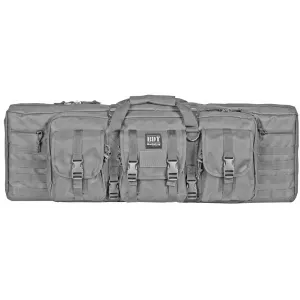BULLDOG CASES Deluxe 36in Seal Gray Single Tactical Rifle Case (BDT35-36SG)