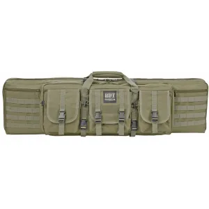 BULLDOG CASES Deluxe 36in Green Single Tactical Rifle Case (BDT35-36G)
