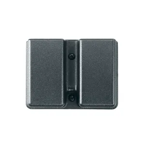 Uncle Mike's Kydex Belt Case, Fits Double Stack/Double Magazine, Black 51361