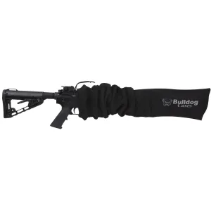 Bulldog Cases Tactical Rifle Sock, 45" x 6", Black BD158