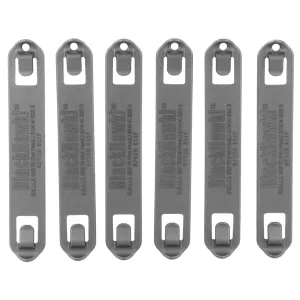 BLACKHAWK BlackHawk, S.T.R.I.K.E. CQC Platform with Speed Clip, #5, Black, 6 Pack 38C506BK