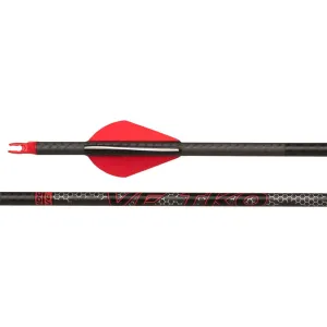VICTORY ARCHERY VFORCE TKO Sport Low Torque Fletched 8.7 GPI 6pk Arrows (VFTKS-350FQ-6)