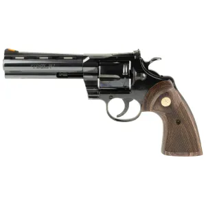 COLT'S MANUFACTURING Blued Python 357 Mag 5in 6rd Blued DA/SA Revolver (PYTHON-BP5WTS)