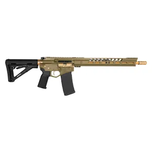 DIAMONDBACK DB15 Black Gold Series 5.56 NATO 16in 30rd Green/Gold Semi-Auto Rifle (DB175AK801)