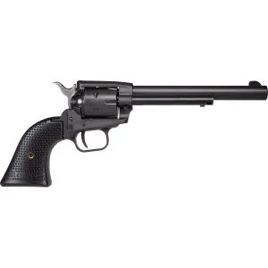 HERITAGE MANUFACTURING Rough Rider Steel .22LR 6.5in 6rd Satin Black Revolver (SRR22BS6PG)