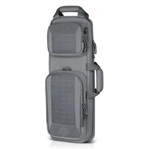 SAVIOR EQUIPMENT Urban Takedown SW Gray Single Rifle Bag For PC Carbine, Takedown 10/22 (RB-259SG-TD-V1-GS)