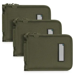 SAVIOR EQUIPMENT Pro SEMA OD Green Pistol Case (HC-PRO129-3PC-OG)