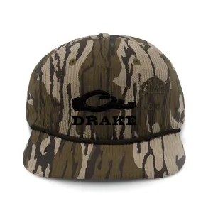 DRAKE Men's X Lost Goat Rope Corduroy Original Bottomland Cap (DW0196-024)