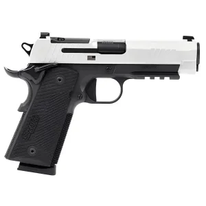 SIG SAUER 1911 XCarry Freedom Turning Point USA .45 ACP 4.2in 2x 8rd Mags Black/White Semi-Auto Pistol (1911XCA-45-TWXR3-TP)