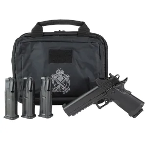 SPRINGFIELD ARMORY 1911 DS Prodigy AOS 9mm 5in Black Pistol Gear Pac w/ Viridian RFX11, 4x 10rd Mags, Range Bag (PH9119AOSLC-PAC)