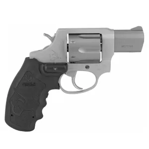 TAURUS 856 Ultra-Lite .38 Special +P 2in 6rd Matte Stainless Revolver w/ Viridian Red Laser Grip (2-856029ULVL)