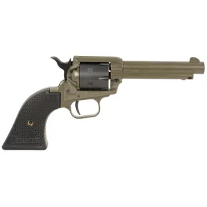 HERITAGE MANUFACTURING Rough Rider .22LR 4.75in 6rd OD Green/Poly Stars Revolver (RR22T4)