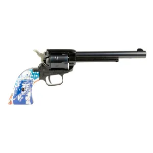 HERITAGE MANUFACTURING Rough Rider .22LR 6.5in 6rd Black/Uncle Sam Revolver (RR22B6-US09)