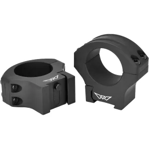 WARNE HyperLite 1 inch Medium Matte Rings for Tikka (8501TM)