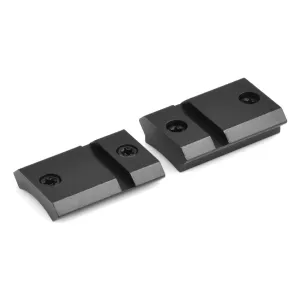 WARNE Maxima 2-Piece Weaver Style Matte Base for CIL 950/950C (M898/936M)