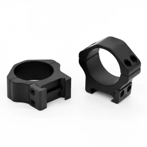 WARNE 34mm PA Low Matte Black Rifle Rings (520M)