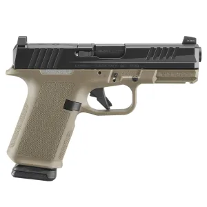 RUGER RXM 9mm 4in 2x 15rd Mags Black/FDE Striker-Fired Pistol (19426)